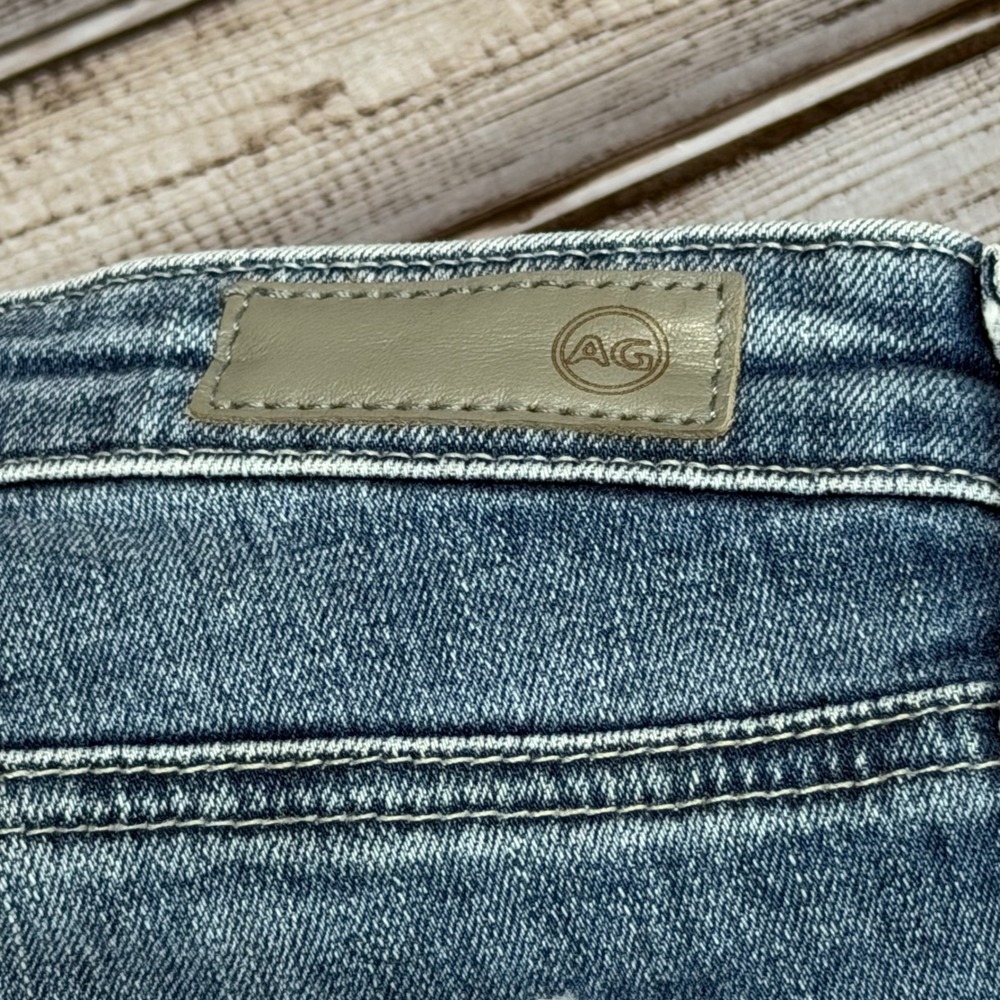 AG Adriano Goldschmied Prima Ankle Cigarette Jeans Blue 27R - Picture 4 of 9